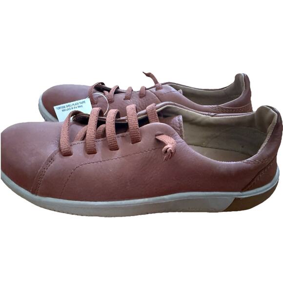 NWT KEEN Men’s KNX Leather Tortoise Shell Plaza Taupe Lace Up Sneakers Size 10M main image 8